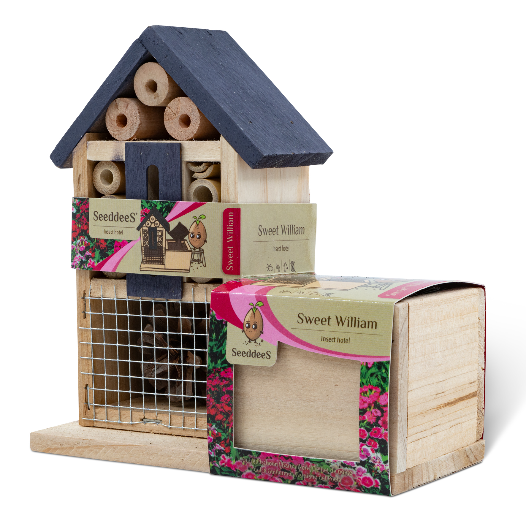 SeeddeeS Insectenhotel Side - Duizendschoon